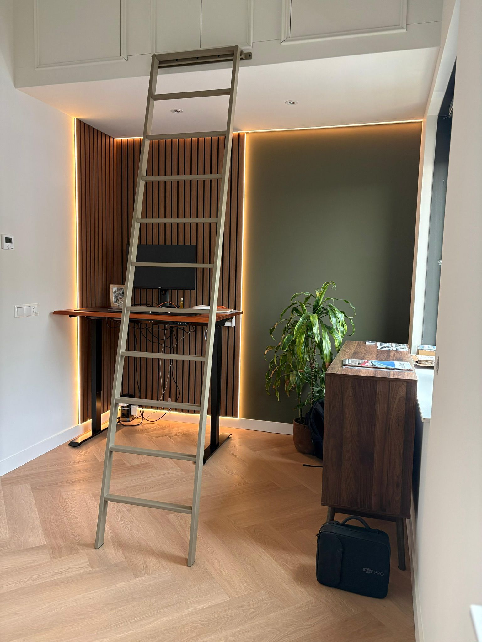 Interieur Trap met Latten